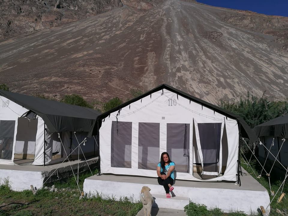 Camping in Nubra