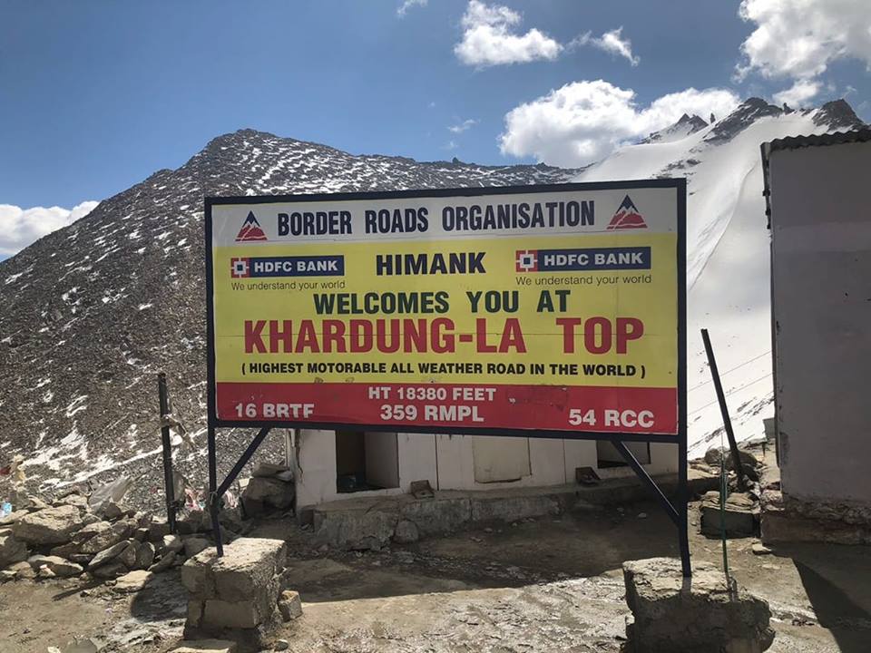 Khardungla pass